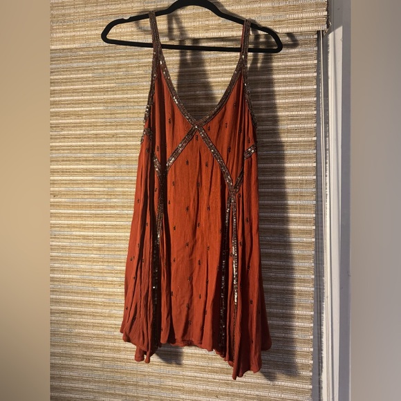 Free People Intimately "Heaven Embellished Slip" dress - Picture 5 of 7